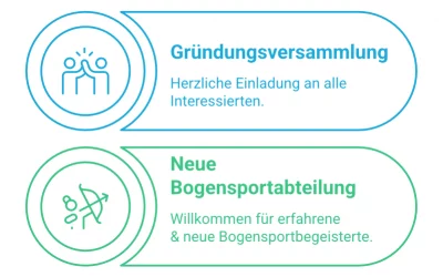 Einladung zur Gründungsversammlung der neuen Bogensportabteilung beim VfL Munderkingen e.V.