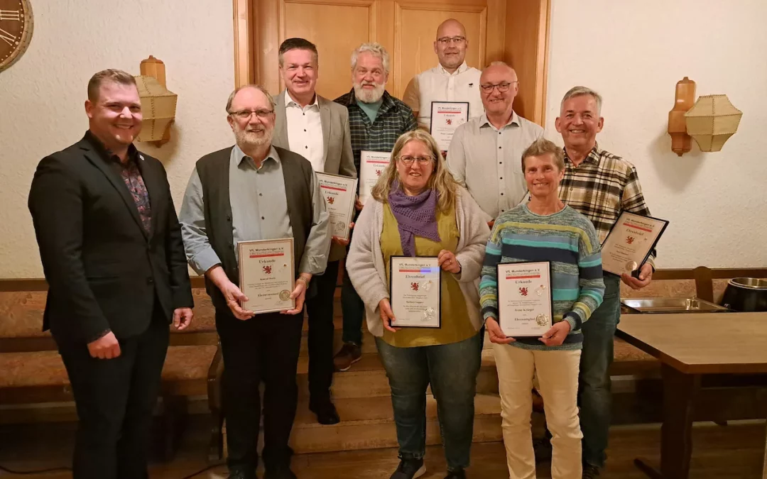 Rückblick Jahreshauptversammlung des VfL Munderkingen e.V.