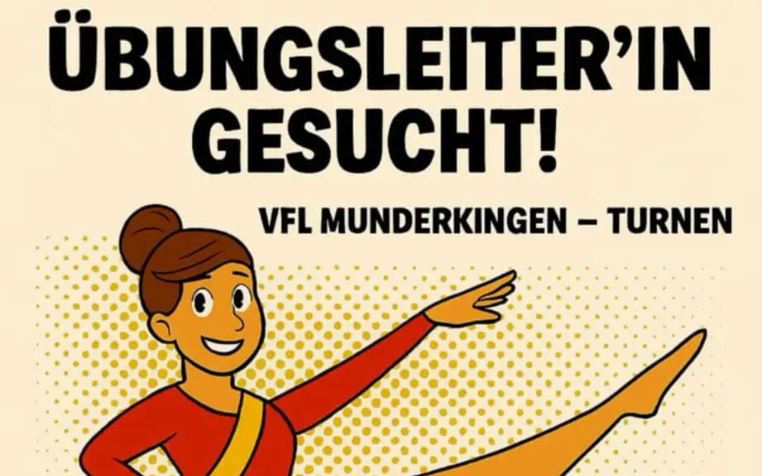 Übungsleiter gesucht für unsere Wettkampfgruppe!